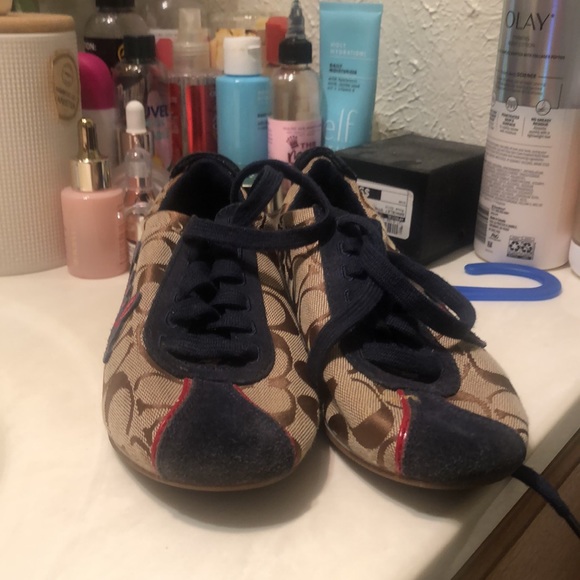 Coach Devin signature C suede Sneakers - Picture 3 of 7